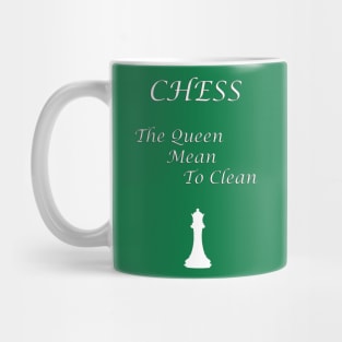 Chess Slogan - The Queen Mug